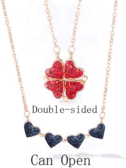 Magic Lucky Four Leaf Clover Necklace