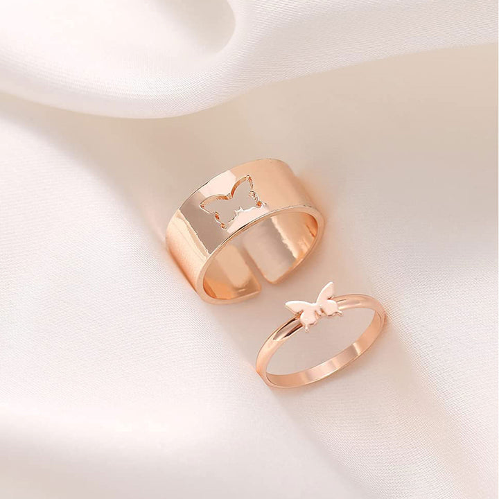 Butterfly Rose Gold Ring