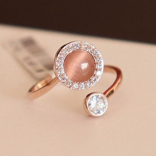 Spinning Fidget Ring in Rose Gold