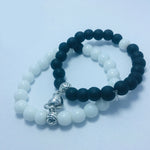 Beads Magnetic Heart Bracelets