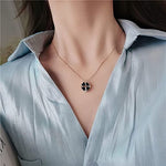 Magic Lucky Four Leaf Clover Necklace