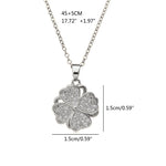 Twining Four Leaf Clover Necklace