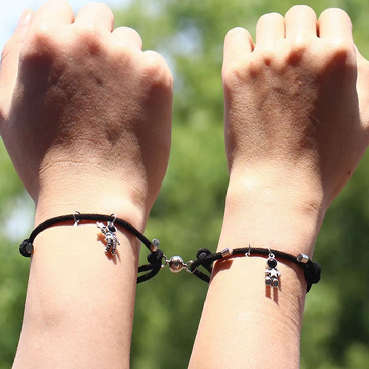 Astronauts Couple Magnetic Bracelets