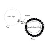 Beads Magnetic Heart Bracelets