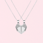 Love Heart Magnetic Couple Necklace
